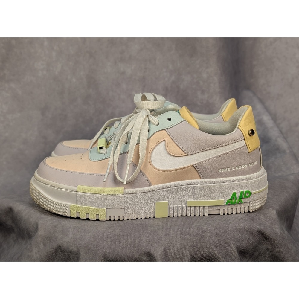 Nike‎ Air Force 1 Pixel Have A Good Game Pastel Multi DO2330-511 Kids 6.5Y